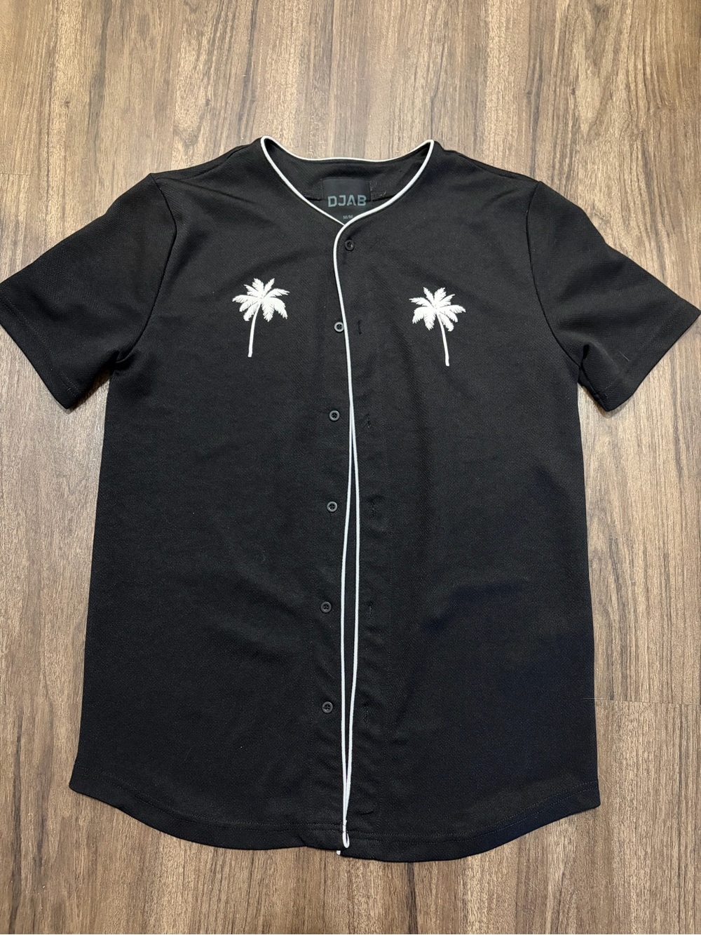 Jersey style button up